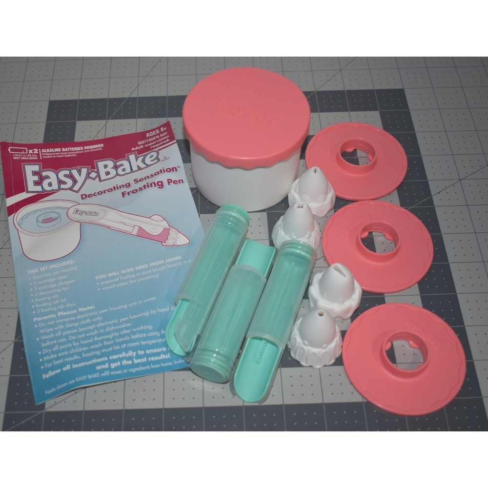 Easy Bake Oven 2008 Cake Decorating‎ Sensation Frosting Kit Bakery PARTS pieces